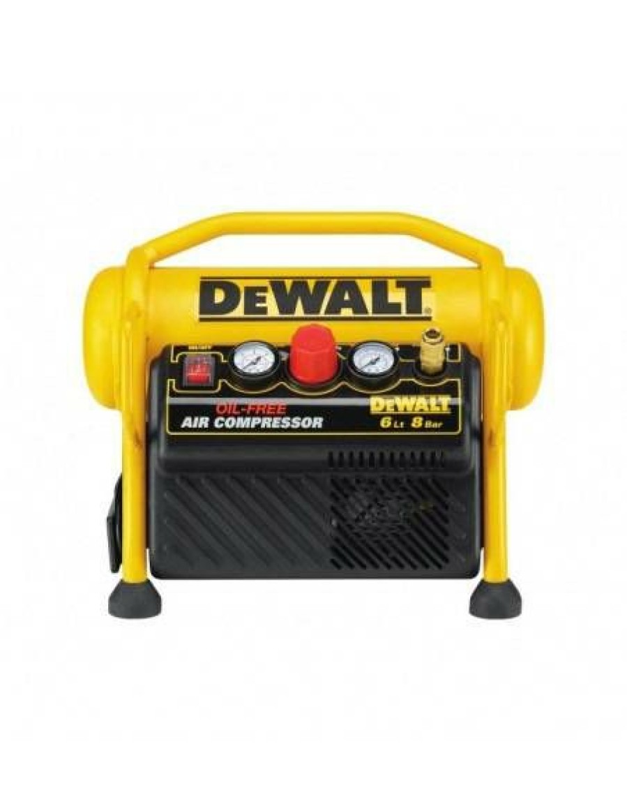 Outillage Pneumatique * | Kit Cloueur Pneumatique De Precision 18Ga Dpn1850 + Compresseur 6 Litres Dpc6Mrc Dewalt | Ifd Outillage