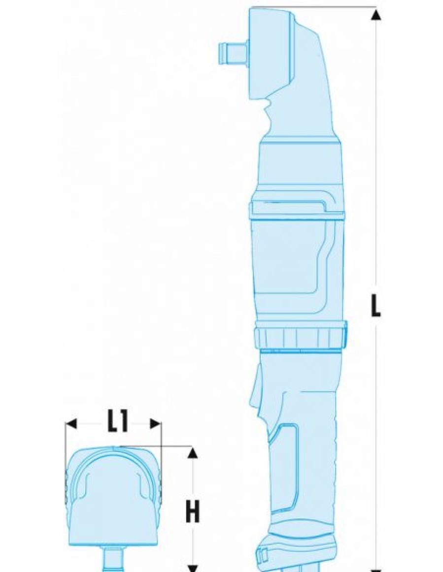 Outillage Pneumatique * | Cle A Chocs Angulaire 1/2" Ns.A1700F2 Facom | Ifd Outillage