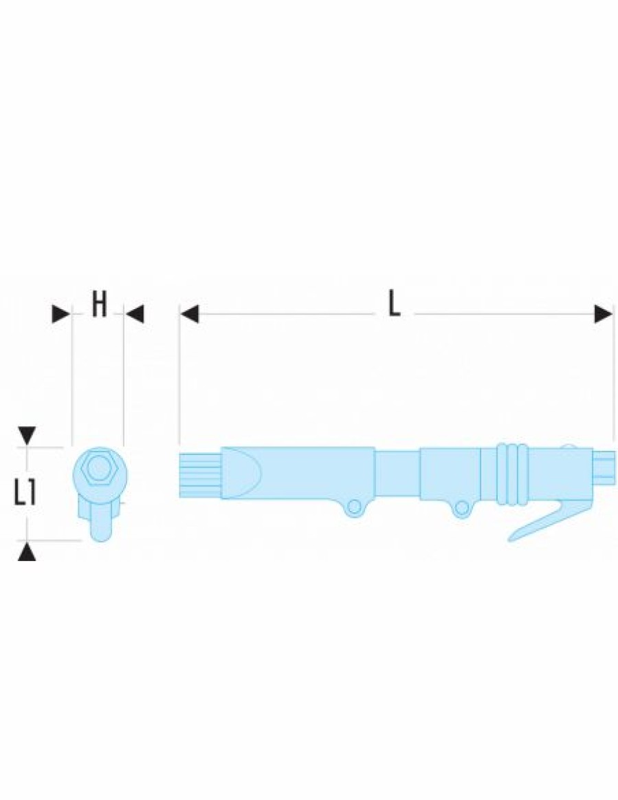 Outillage Pneumatique * | Derouilleur A Aiguilles Pneumatique V.352F Facom | Ifd Outillage