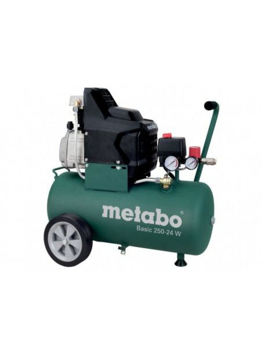 Outillage Pneumatique * | Compresseur 1500W 24 Litres 95 L/Min Basic 250-24 W 601533000 Metabo | Ifd Outillage