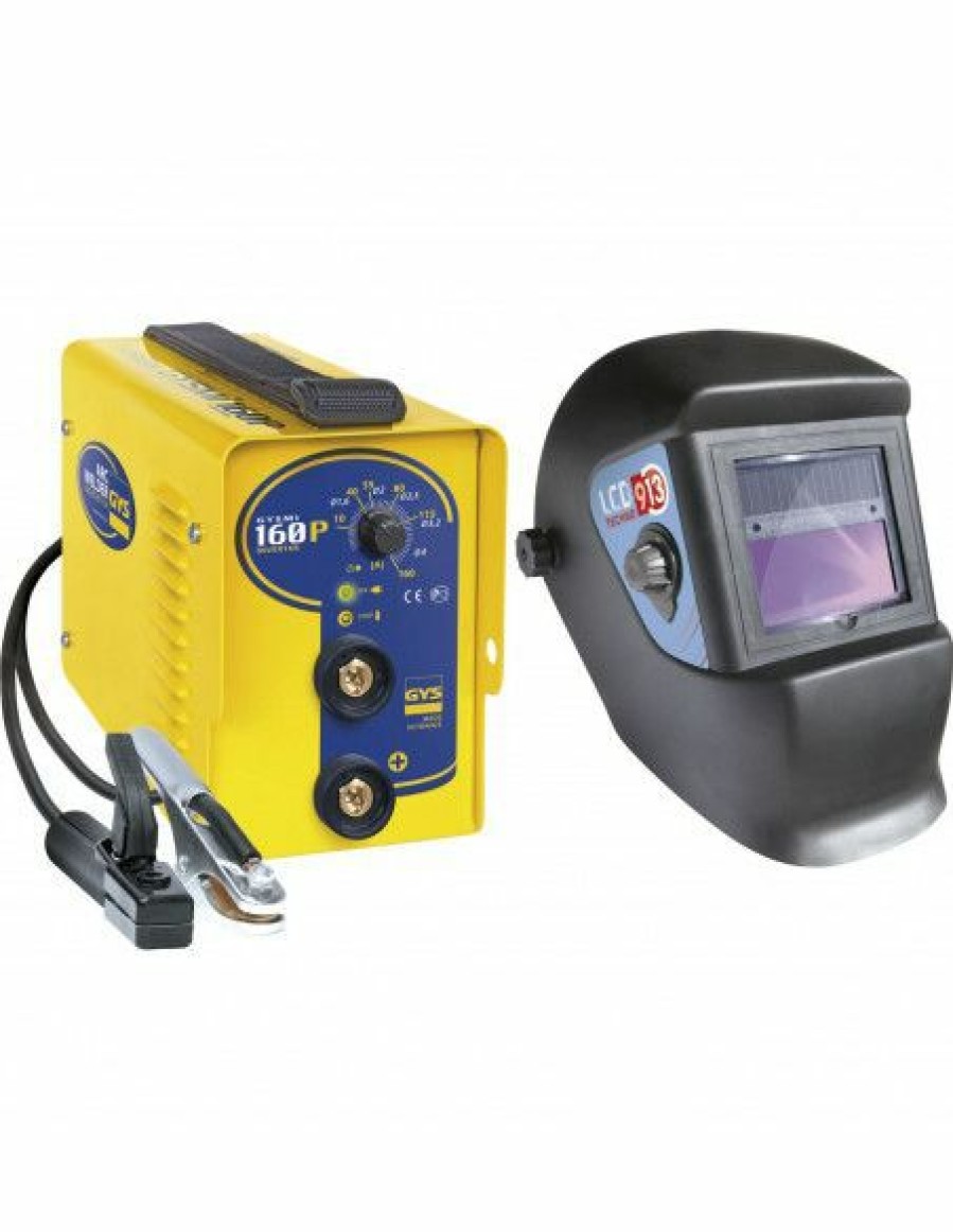 Soudure * | Poste A Souder Mma Inverter Gysmi 160P + Masque Lcd Techno 9/13 031555 Gys | Ifd Outillage