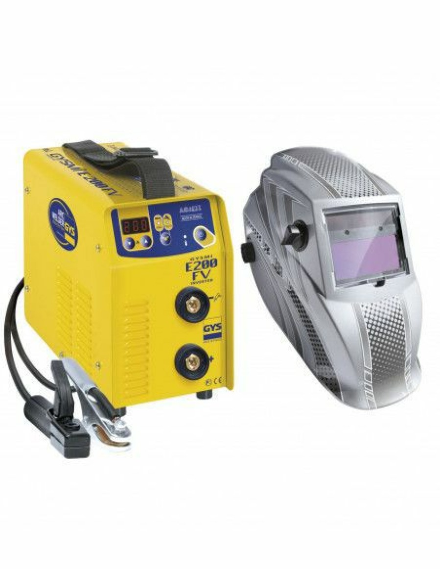 Soudure * | Poste A Souder Mma Inverter Gysmi E200Fv + Lcd Hermes 9/13 031531 Gys | Ifd Outillage